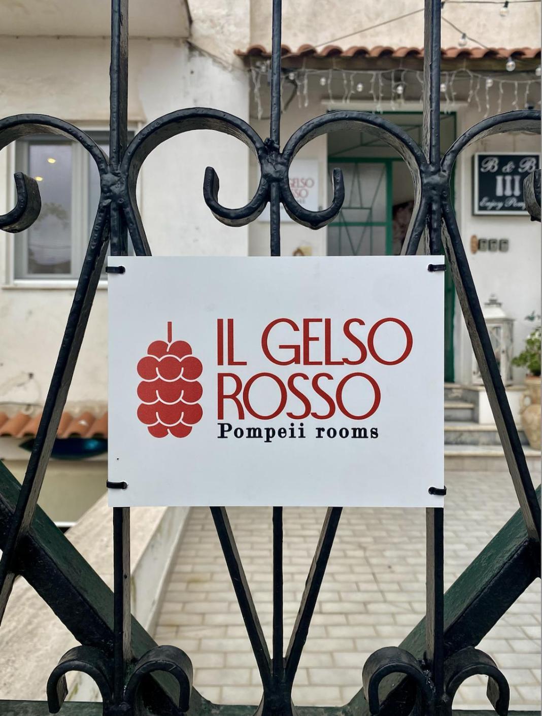 B&B Gelso Rosso Pompeia Exterior foto